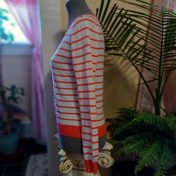 New Striped Cardigan Top - Picture 2 of 7